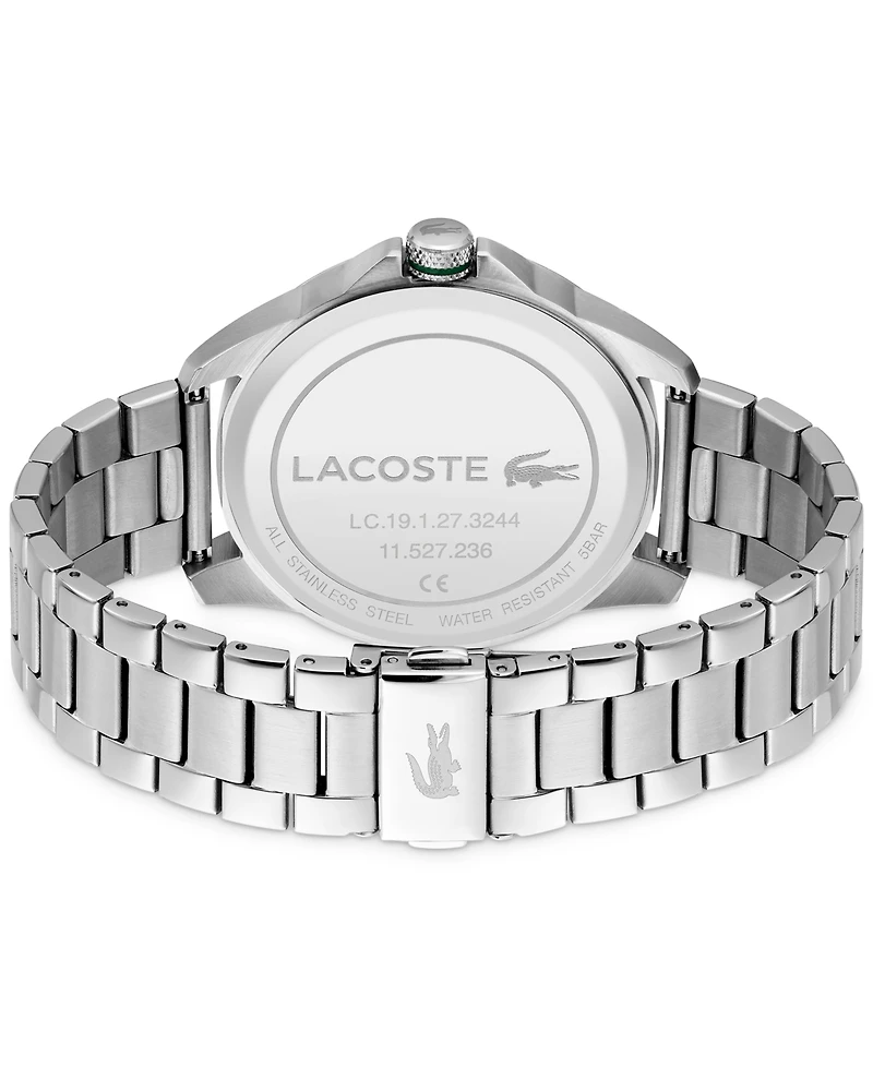 Lacoste Men's Le Croc Stainless Steel Bracelet Watch 43mm