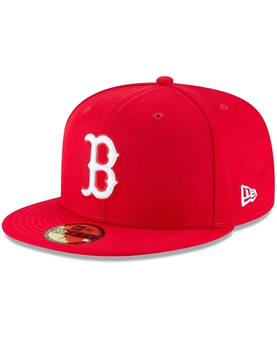 Men's Red Boston Red Sox Fashion Color Basic 59FIFTY Fitted Hat