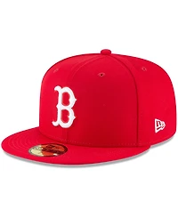 Men's Red Boston Red Sox Fashion Color Basic 59FIFTY Fitted Hat
