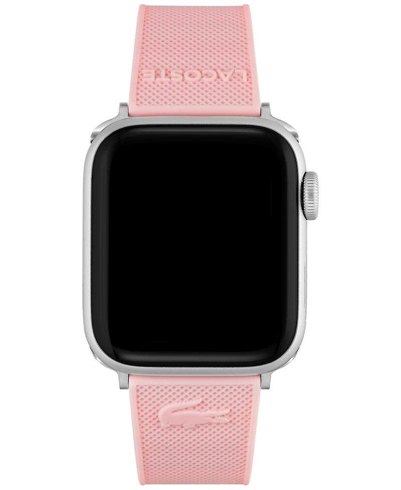 Lacoste Petit Pique Pink Silicone Strap for Apple Watch 38mm/40mm
