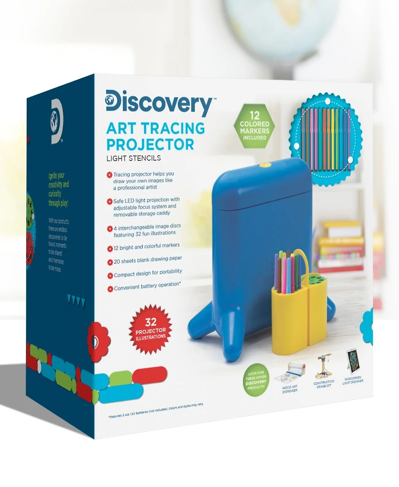 Discovery Kids Art Tracing Projector Kit