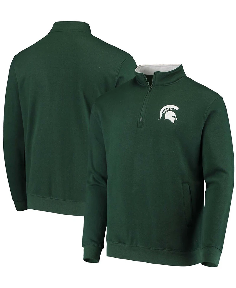 Men's Michigan State Spartans Tortugas Logo Quarter-Zip Jacket