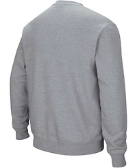 Colosseum Men's Mississippi State Bulldogs Arch and Logo Crew Neck Sweatshirt