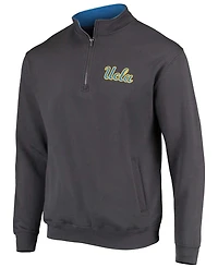 Men's Charcoal Ucla Bruins Tortugas Logo Quarter-Zip Jacket