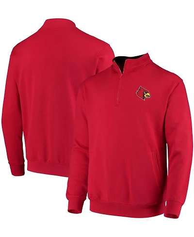Men's Louisville Cardinals Tortugas Logo Quarter-Zip Jacket