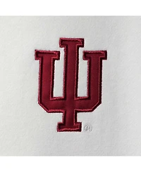 Men's White Indiana Hoosiers Tortugas Logo Quarter-Zip Jacket