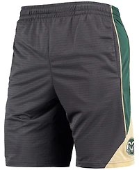 Men's Charcoal Colorado State Rams Team Turnover Shorts