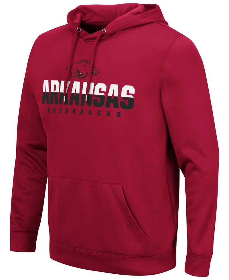 Colosseum Men's Arkansas Razorbacks Lantern Pullover Hoodie