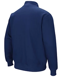 Men's Navy Syracuse Orange Tortugas Team Logo Quarter-Zip Jacket
