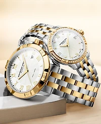 Raymond Weil Men's Swiss Tango Two-Tone Pvd Stainless Steel Bracelet Watch 41mm 8160-stp-00308