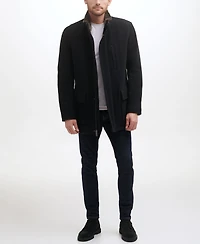 Cole Haan Men's Wool Plush Car Coat