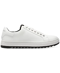 Karl Lagerfeld Men's Smooth Leather Tennis Sneaker