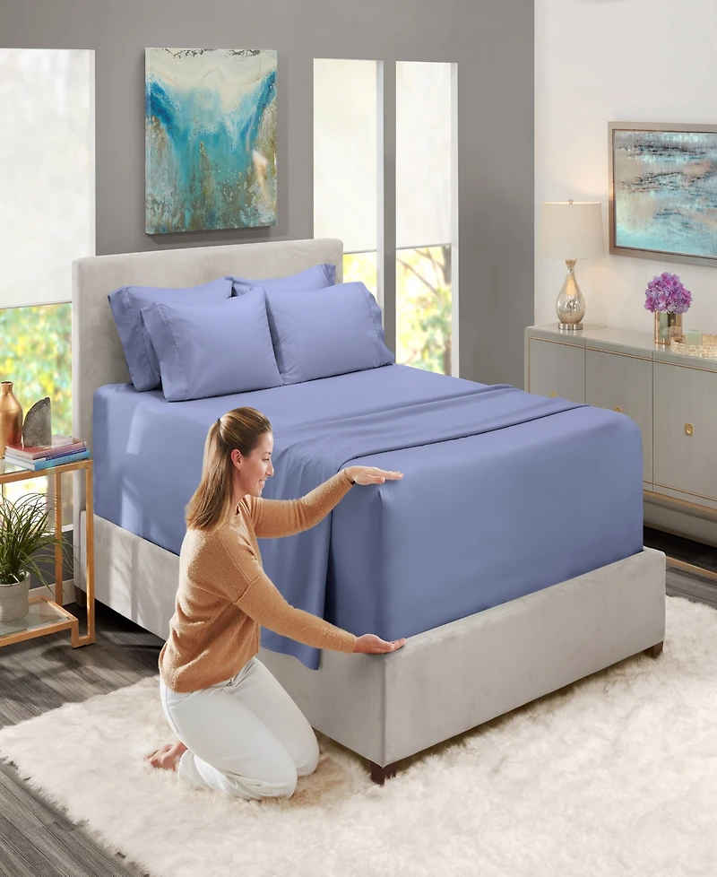 Nestl Extra Deep Pocket 6-Pc. Sheet Set, Full