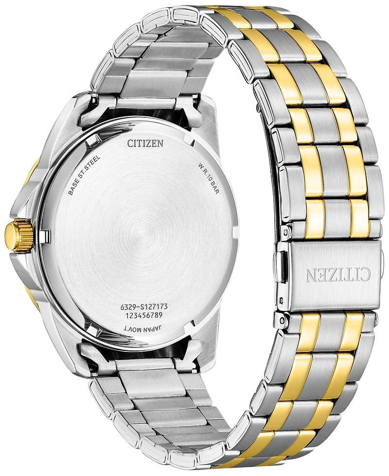 Citizen Men's Two-Tone Stainless Steel Bracelet Watch 42mm