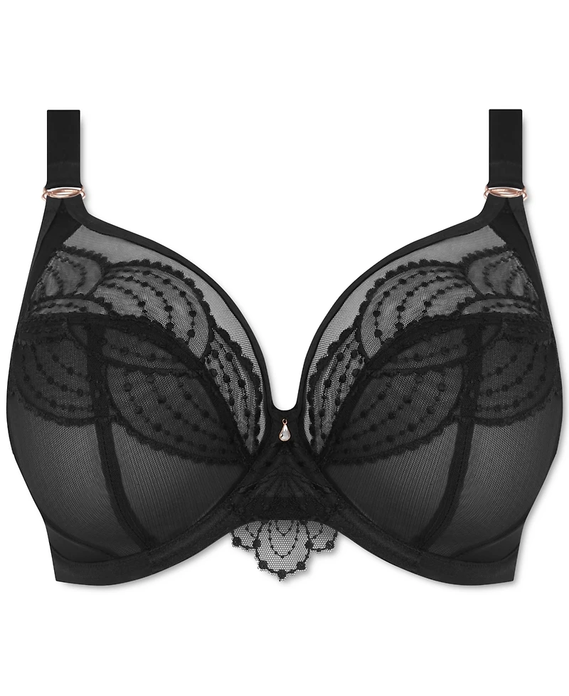 Elomi Full Figure Women's Priya Underwire Plunge Bra EL4550
