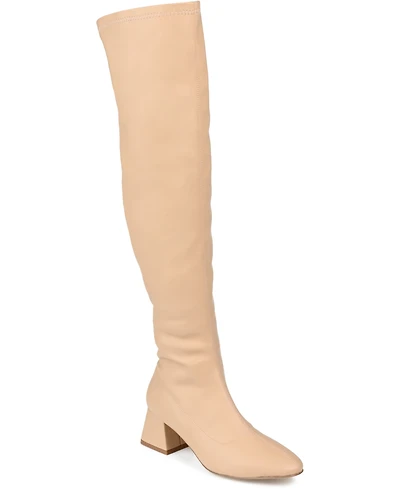 Journee Collection Women's Melika Wide Calf Boots