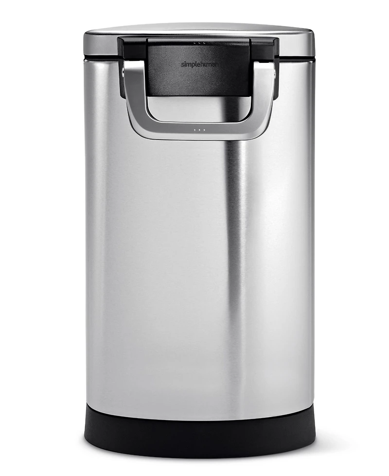 simplehuman Medium Pet Food Can, Storage Container with Magnetic Scoop