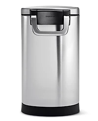 simplehuman Medium Pet Food Can, Storage Container with Magnetic Scoop