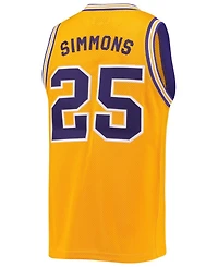 Original Retro Brand Men's Ben Simmons Lsu Tigers Commemorative Classic Basketball Jersey