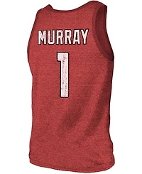 Men's Kyler Murray Cardinal Arizona Cardinals Name Number Tri-Blend Tank Top
