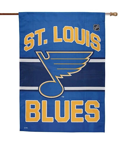 Multi St. Louis Blues 28" x 40" Wordmark Single-Sided Vertical Banner