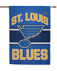 Multi St. Louis Blues 28" x 40" Wordmark Single-Sided Vertical Banner