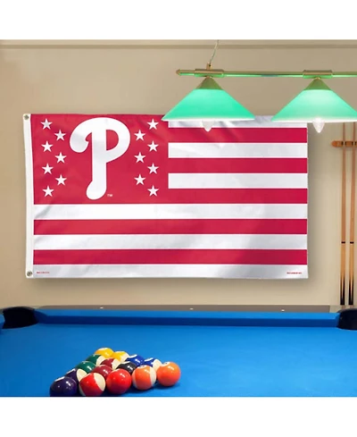Multi Philadelphia Phillies Deluxe Stars Stripes 3' x 5' Flag