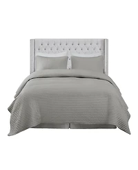 Madison Park Amelia Fabric Tufted Queen Headboard
