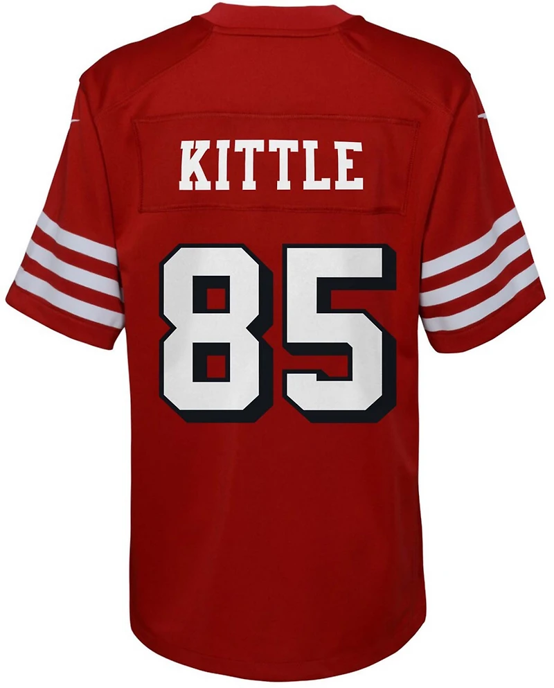 Nike Big Boys and Girls San Francisco 49ers Alternate Game Jersey - George Kittle