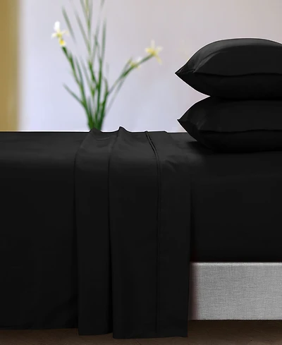 Tribeca Living Microfiber Deep Pocket 4 Piece Sheet Set, California King