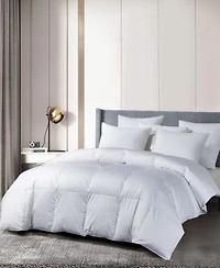 Beautyrest European White Goose Down Feather All Season 400 Thread Count Sateen Comforters