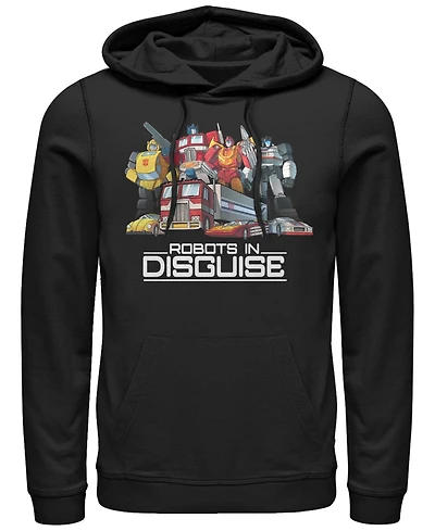 Men's Transformer Robots Disguise Fleece Hoodie