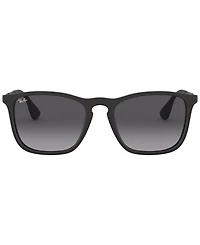 Ray-Ban Unisex Low Bridge Fit Sunglasses, RB4187F Chris 54