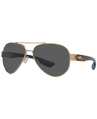 Costa Del Mar Men's Polarized Sunglasses, 6S4010 59