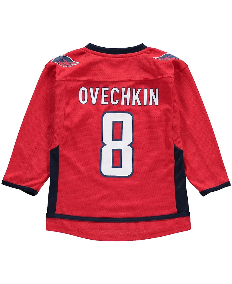 Preschool Alexander Ovechkin Red Washington Capitals Replica Player Jersey