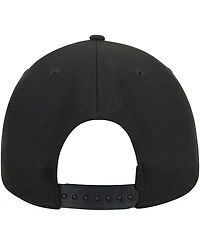 Chicago White Sox Black On Black 9Fifty Team Snapback Adjustable Hat - Black