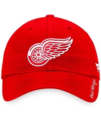 Women's Red Detroit Red Wings Core Primary Logo Adjustable Hat