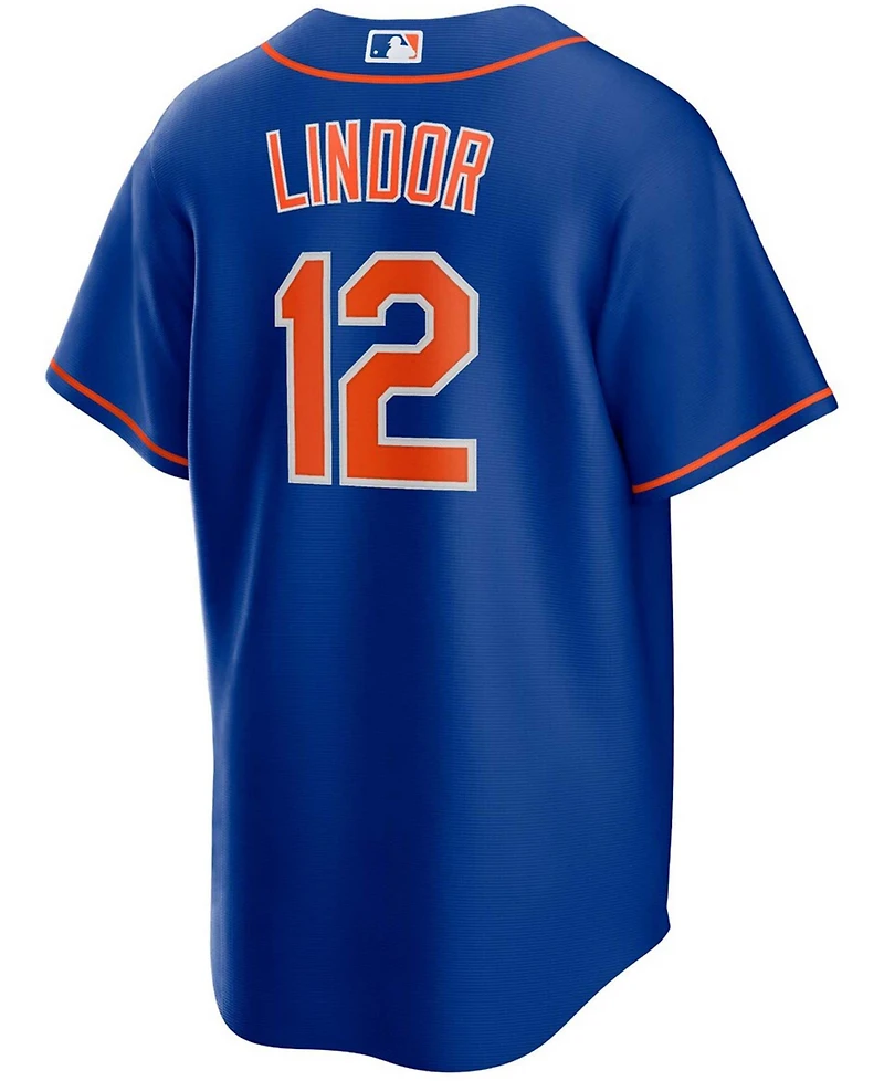 Men's Francisco Lindor New York Mets Replica Player Jersey