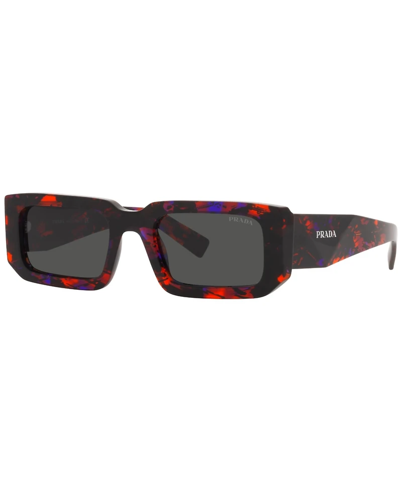 Prada Symbole Rectangular Unisex Sunglasses