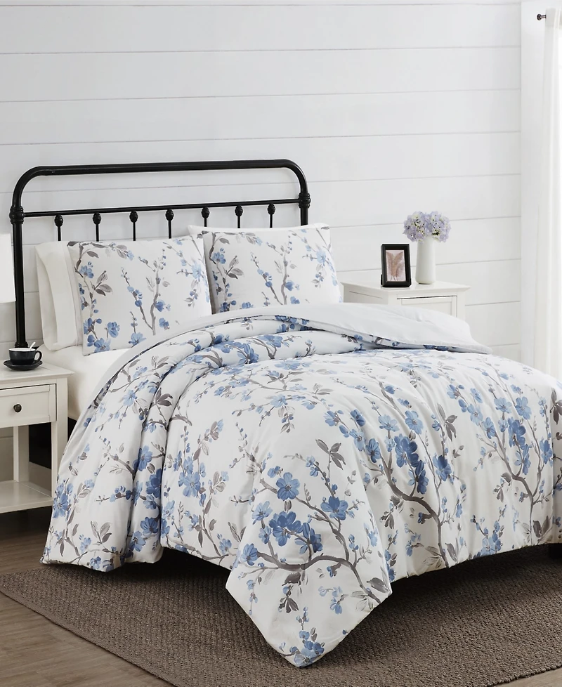 Cannon Kasumi Floral 3 Piece Comforter Set, King