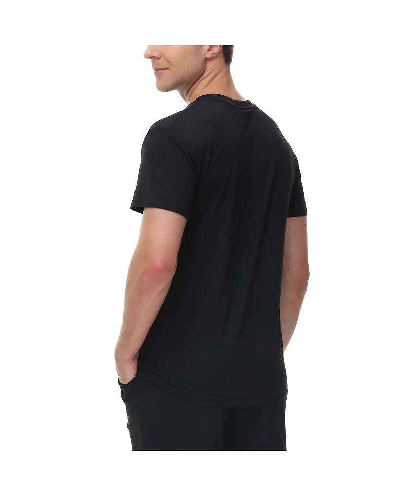 Ink + Ivy Heat retaining Crew neck contrast Short Sleeve Pajama Tee