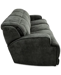 Sebaston -Pc. Fabric Sofa with 2 Power Motion Recliners