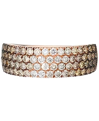 Le Vian Ombre Diamond (1-1/4 ct. t.w.) & Nude Diamond (1/6 ct. t.w.) Band in 14k Rose Gold