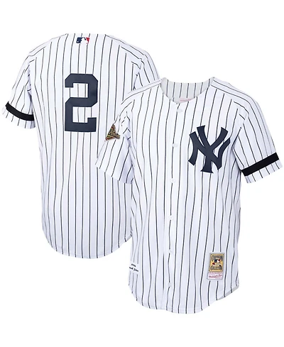 Men's White New York Yankees Cooperstown Collection 1996 Authentic Home Jersey