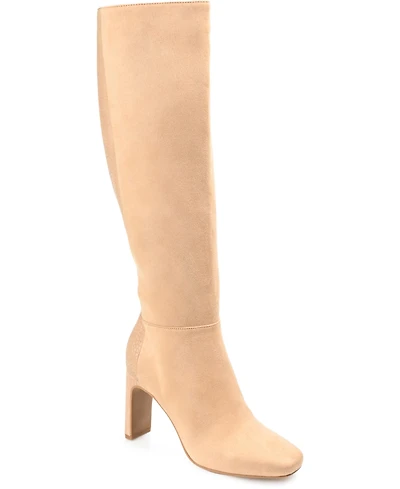Journee Collection Women's Elisabeth Wide Calf Knee High Boots