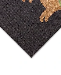 Liora Manne' Frontporch Yellow Labs 2'6" x 4' Outdoor Area Rug