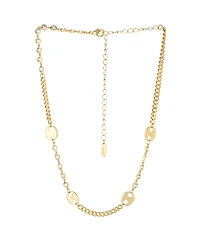 Ettika Mixed Gold-Plated Chain Necklace With Cubic Zirconia