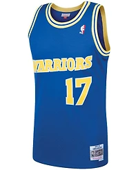 Men's Chris Mullin Royal Golden State Warriors 1993-94 Hardwood Classics Swingman Player Jersey