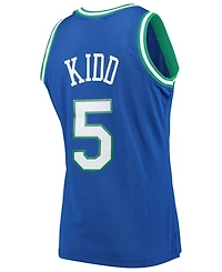 Men's Jason Kidd Blue Dallas Mavericks 1994-95 Hardwood Classics Swingman Player Jersey