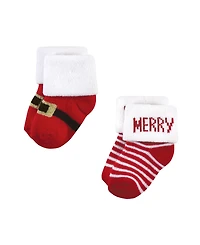 Hudson Baby Boys Unisex Bulk Pack of Soft Terry Socks